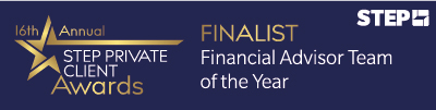 Finalist ‘Financial Advisor Team of the Year’ STEP Private Client Awards 2021