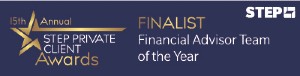 Finalist ‘Financial Advisor Team of the Year’ STEP Private Client Awards 2020