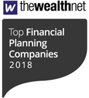 Named one of thewealthnet’s Top Financial Planning Companies List 2018