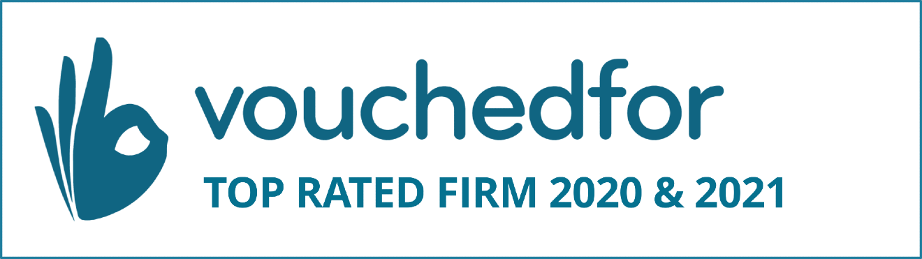 VouchedFor 'Top Rated Firm 2021'