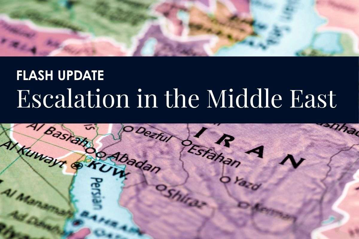 A map of the Middle East