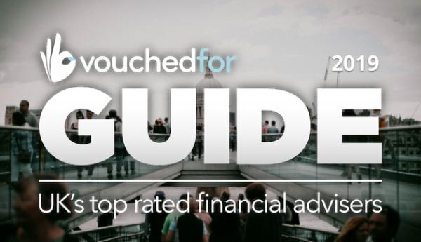 VouchedFor 2019 UK's top rated financial advisers