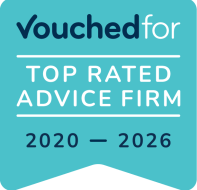 VouchedFor top rated advice firm 2020-2026